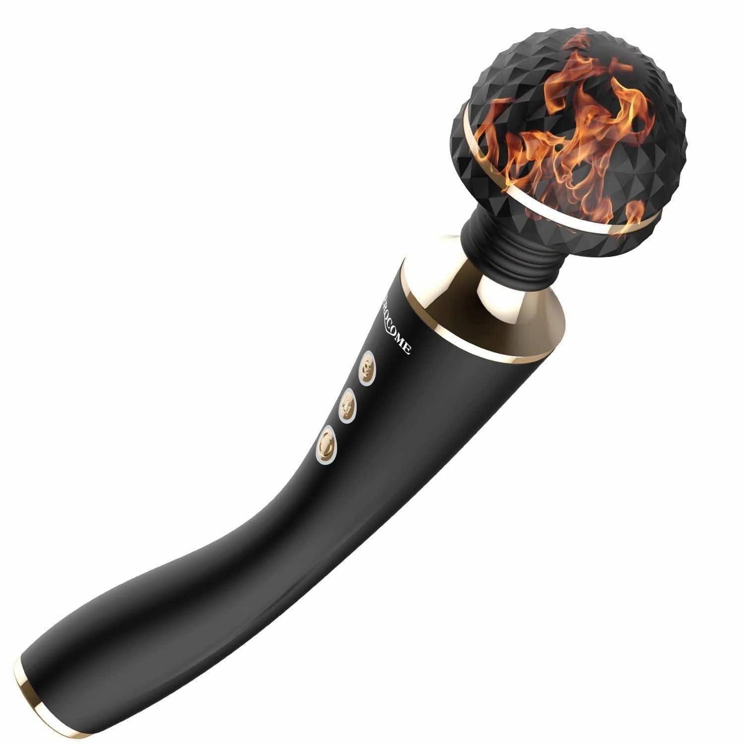 Erocome - CR. Austrilis Wand Massager (Black)