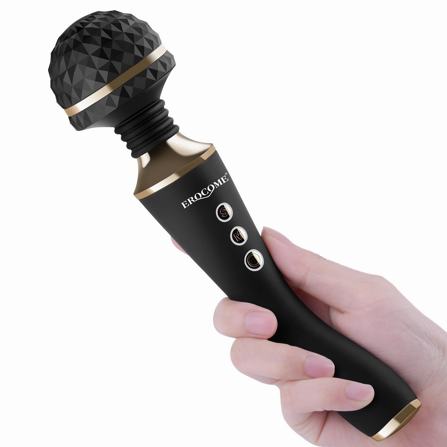 Erocome - CR. Austrilis Wand Massager (Black)