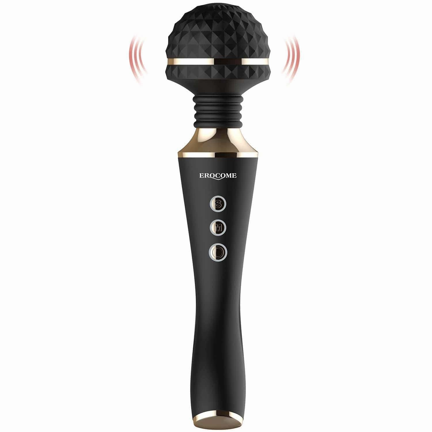 Erocome - CR. Austrilis Wand Massager (Black)