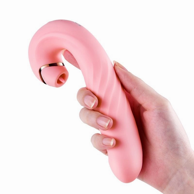 Erocome - Draco Thrusting Vibrating Sucking Heating Dildo 6.8" (Pink)