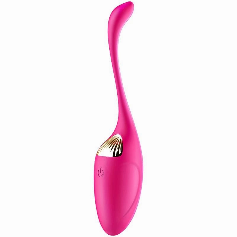 Erocome - Grus Remote Control Egg Vibrator (Deep Rose)