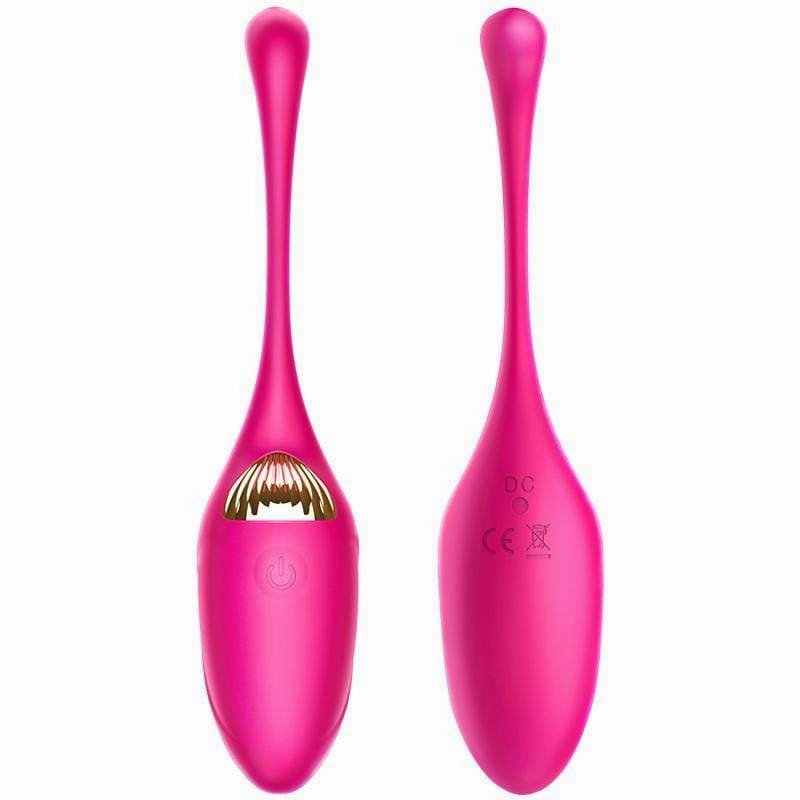 Erocome - Grus Remote Control Egg Vibrator (Deep Rose)