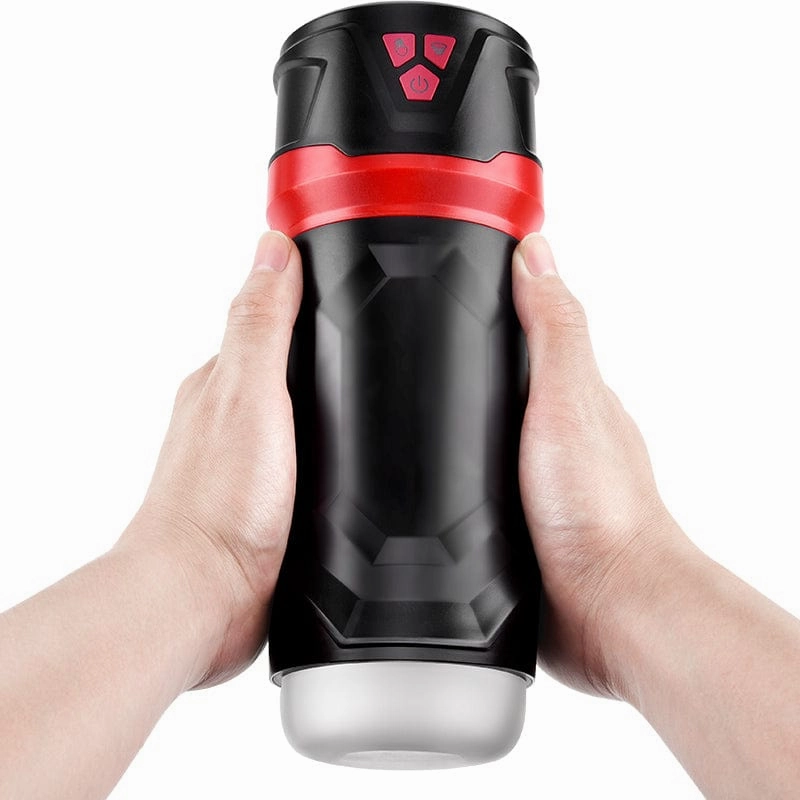 Erocome - LEO Automatic Sucking Thrusting Masturbator (Black)