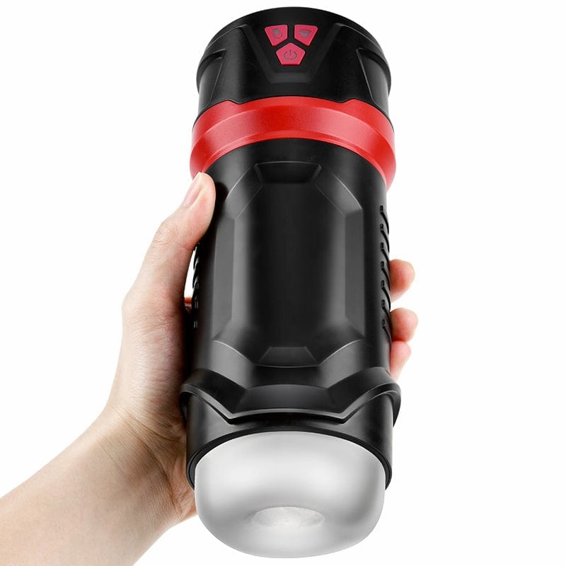 Erocome - LEO Automatic Sucking Thrusting Masturbator (Black)