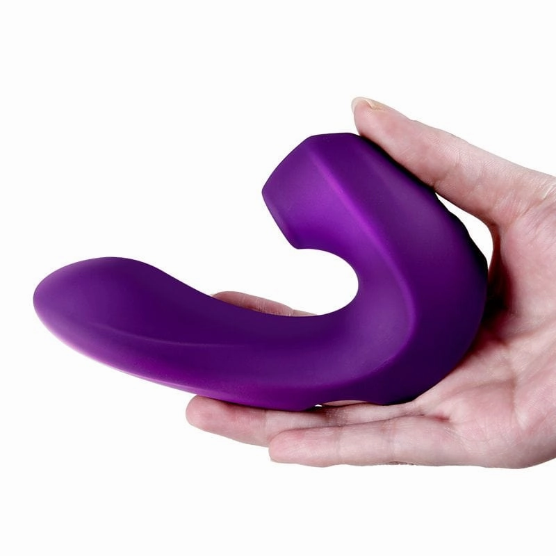 Erocome - Pictor Vibrating Sucking Finger Massager (Purple)