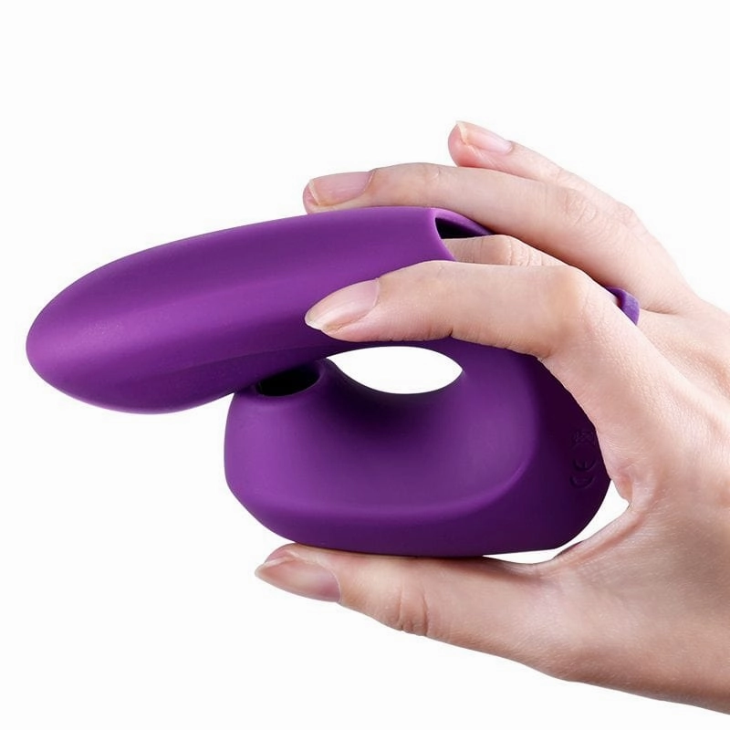 Erocome - Pictor Vibrating Sucking Finger Massager (Purple)