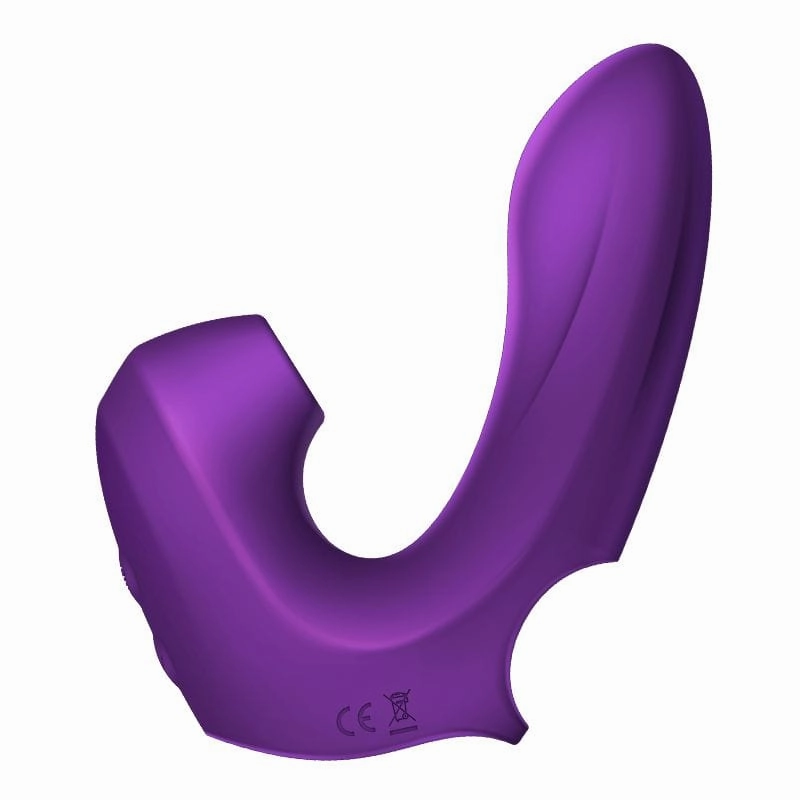 Erocome - Pictor Vibrating Sucking Finger Massager (Purple)