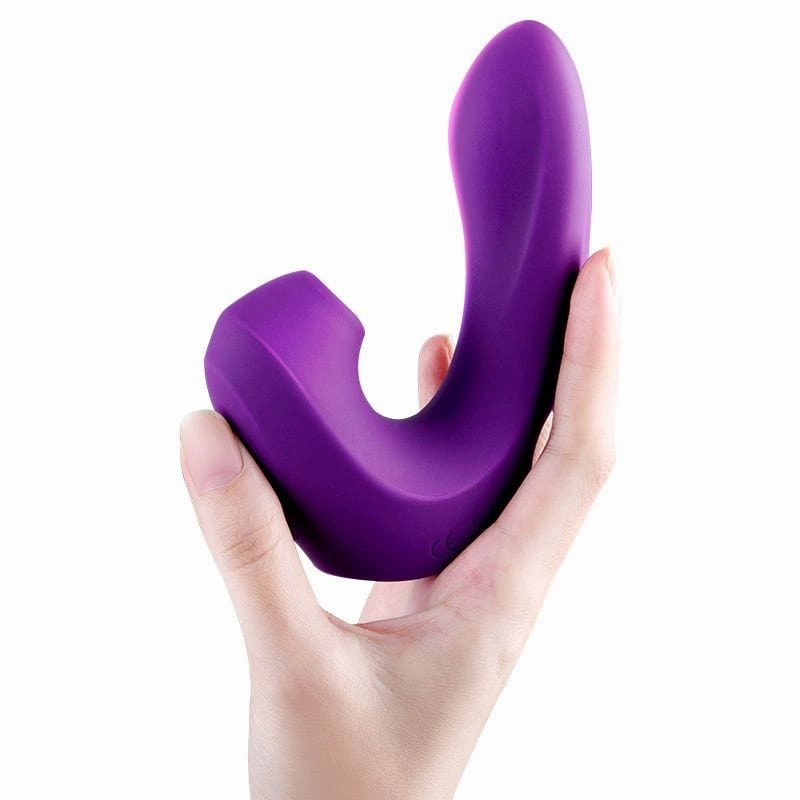 Erocome - Pictor Vibrating Sucking Finger Massager (Purple)