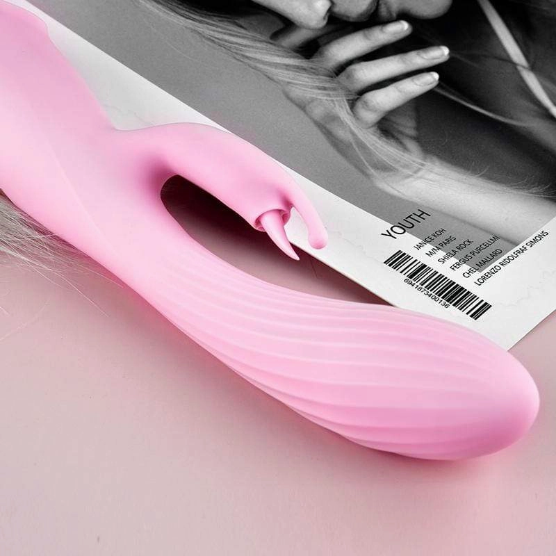 Erocome - Triangullum Vibraing Sucking Licking Rabbit Vibrator (Pink)