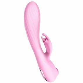 Erocome - Triangullum Vibraing Sucking Licking Rabbit Vibrator (Pink)