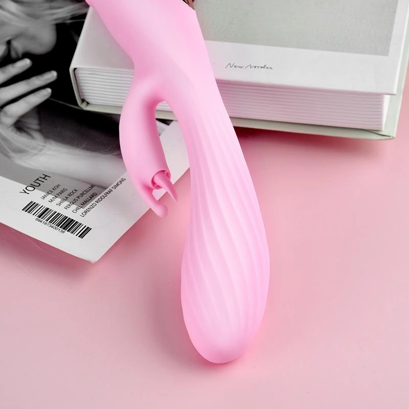 Erocome - Triangullum Vibraing Sucking Licking Rabbit Vibrator (Pink)
