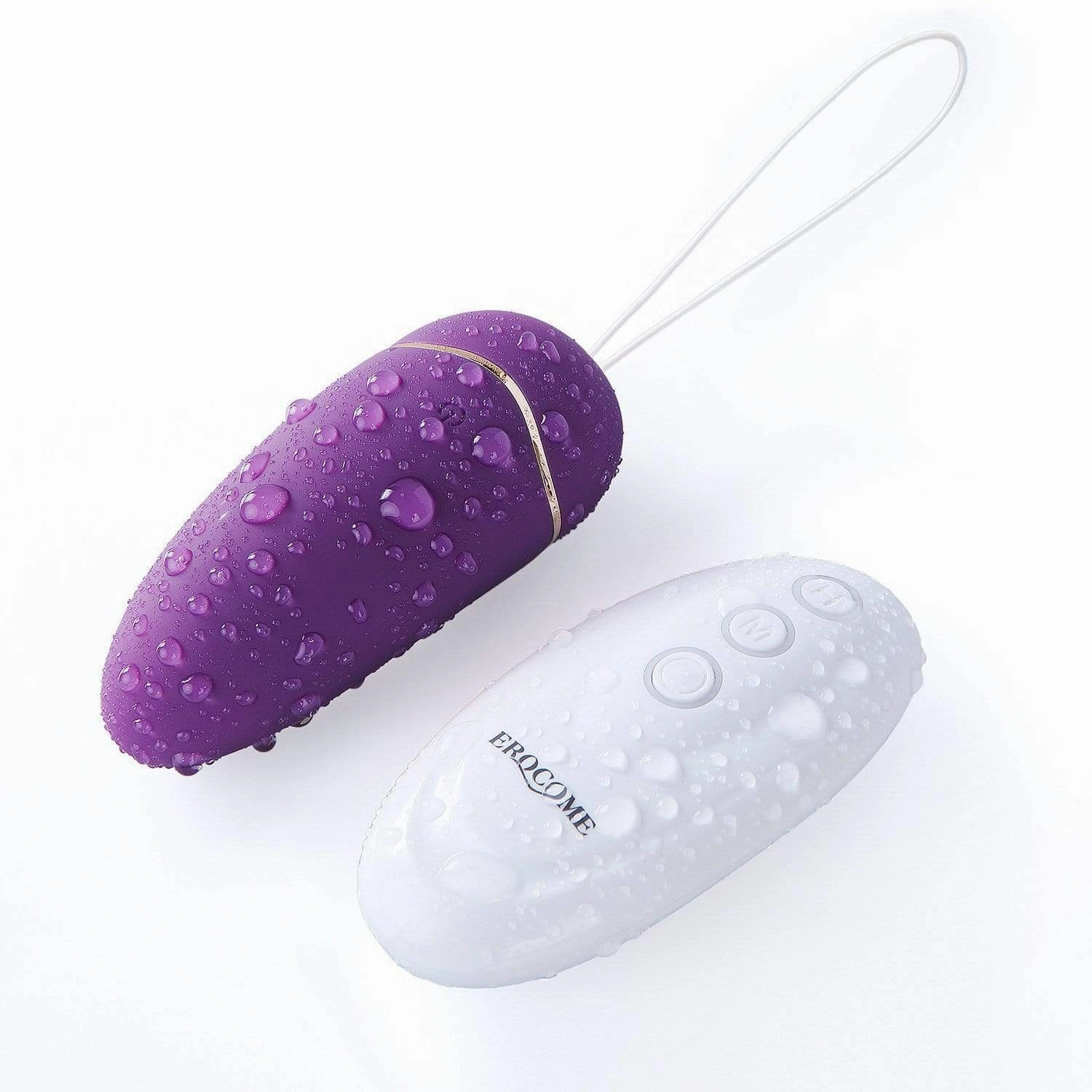 Erocome - UrsaMajor Heat Remote Control Egg Vibrator (Purple)