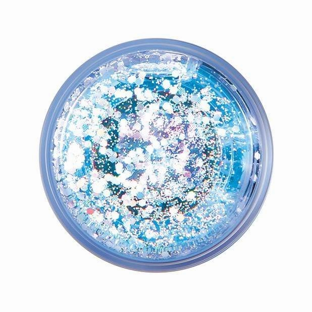 Evolved - Glitteriffic Rechargeable Rabbit Vibrator (Blue)