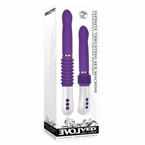 Evolved - Infinite Rechargeable Thrusting Sex Machine (Purple)