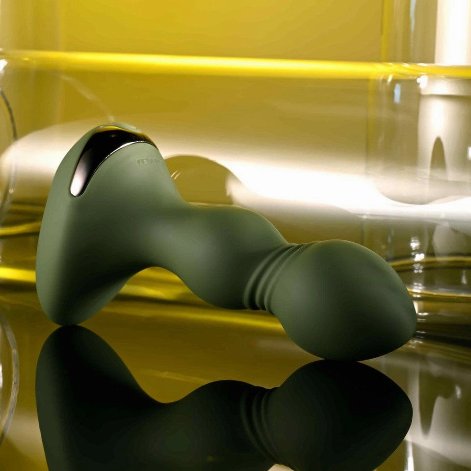 Evolved - Lieutenant Vibrating Anal Plug (Green)