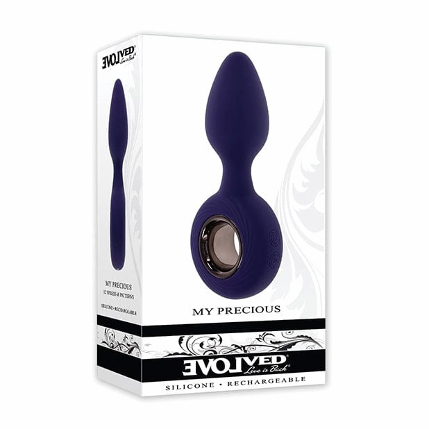 Evolved - My Precious Vibrating Anal Plug (Purple)