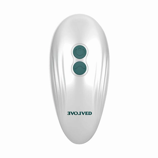 Evolved - Palm Pleasure Rechargeable Clit Massager (Teal)