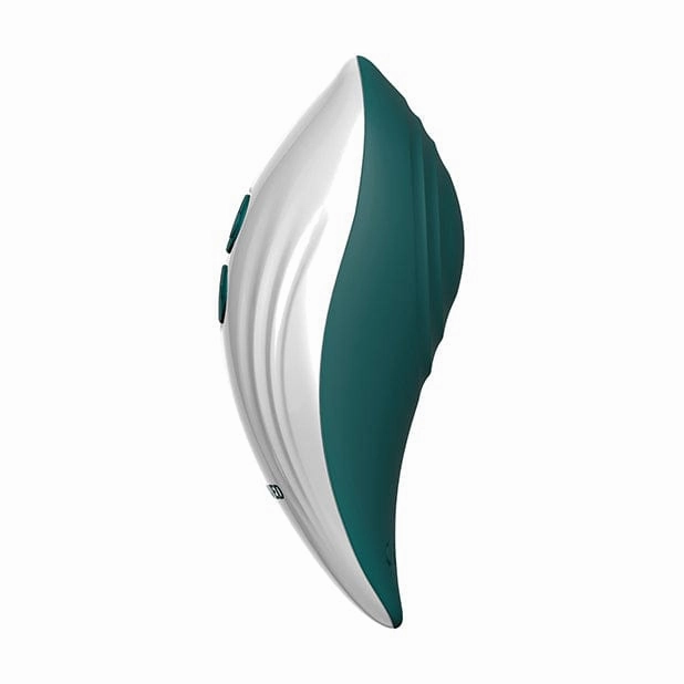 Evolved - Palm Pleasure Rechargeable Clit Massager (Teal)