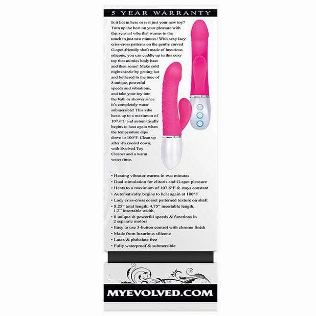 Evolved - Sweet Heat G Spot Rabbit Vibrator (Pink)