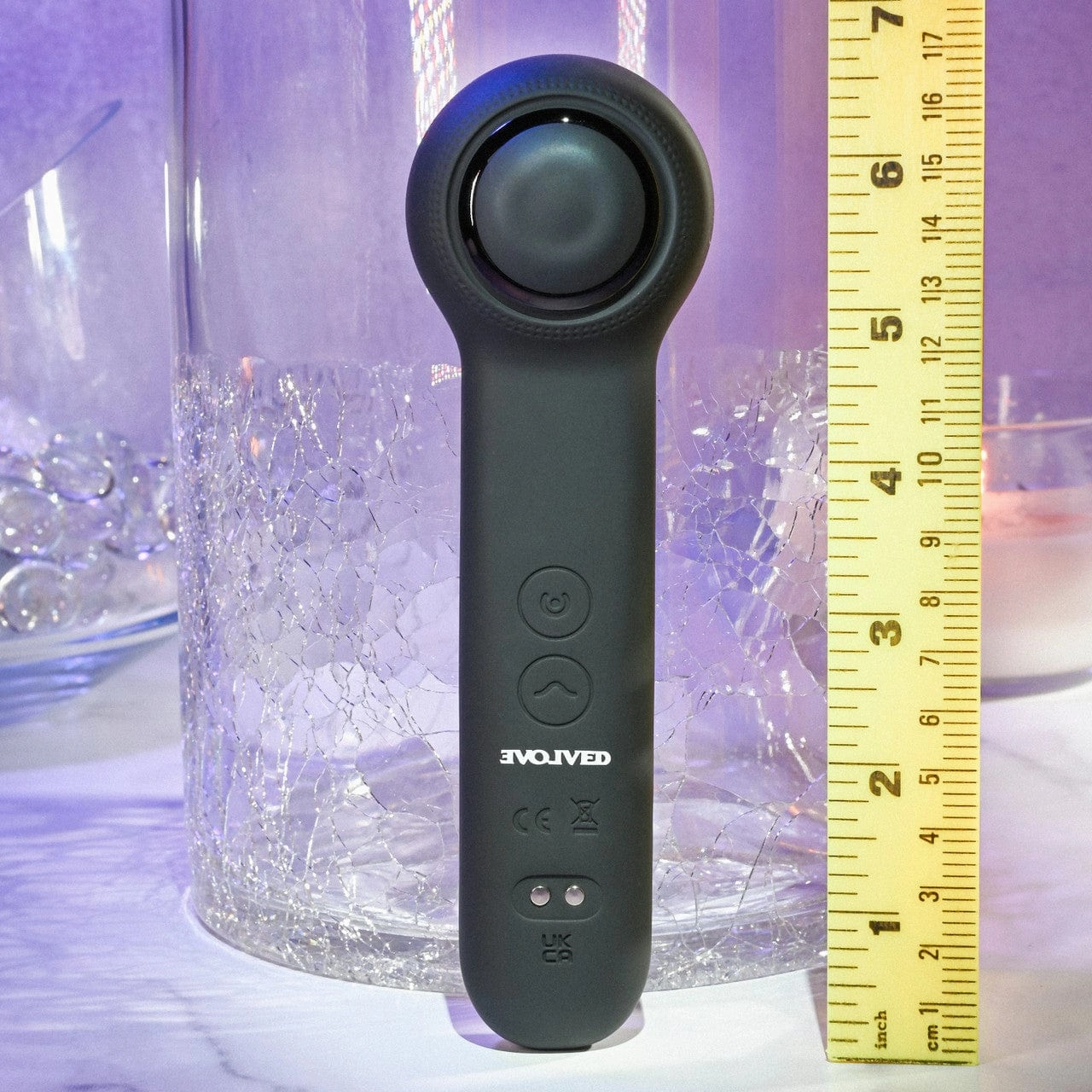 Evolved - Tap Dance Clit Massager (Black)