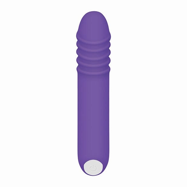 Evolved - The G Rave Light Up Rechargeable G Spot Vibrator (Purple)