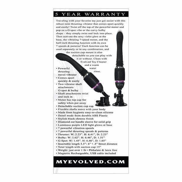 Evolved - Thrust and Go Sex Machine (Black)