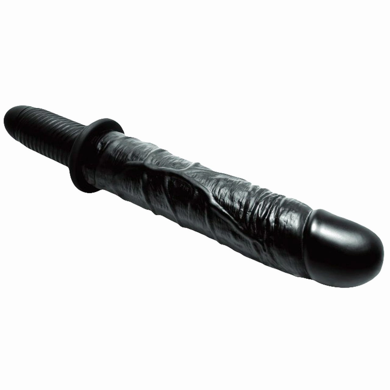 Extra-LARGE & THICK Vibrating Dildo Thruster - 14 Inch LONG!