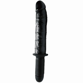 Extra-LARGE & THICK Vibrating Dildo Thruster - 14 Inch LONG!