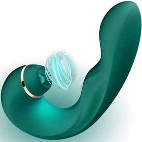 Female Sucking Vibrator Silicone 10 Frequency with G spot Stimulating