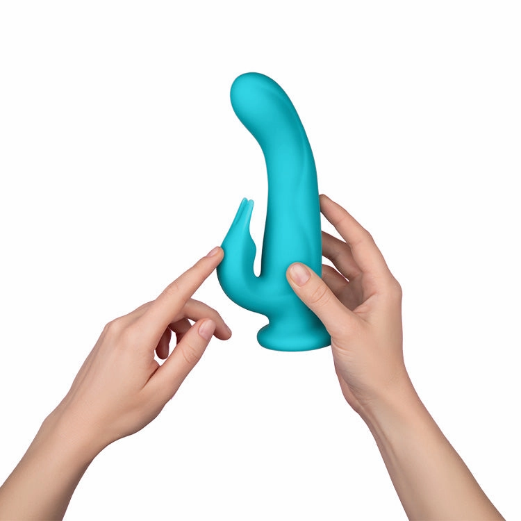 FemmeFunn Pirouette Suction Base Rotating Rabbit Vibrator
