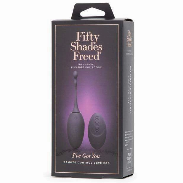 Fifty Shades Freed - I've Got You Rechargeable Remote Control Egg Massager (Purple)