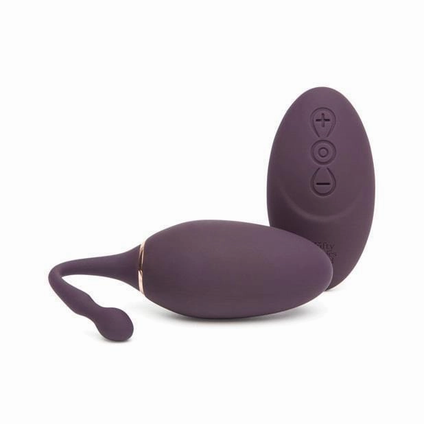 Fifty Shades Freed - I've Got You Rechargeable Remote Control Egg Massager (Purple)