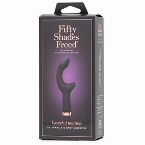 Fifty Shades Freed - Lavish Attention Rechargeable Clitoral & G-Spot Vibrator (Purple)