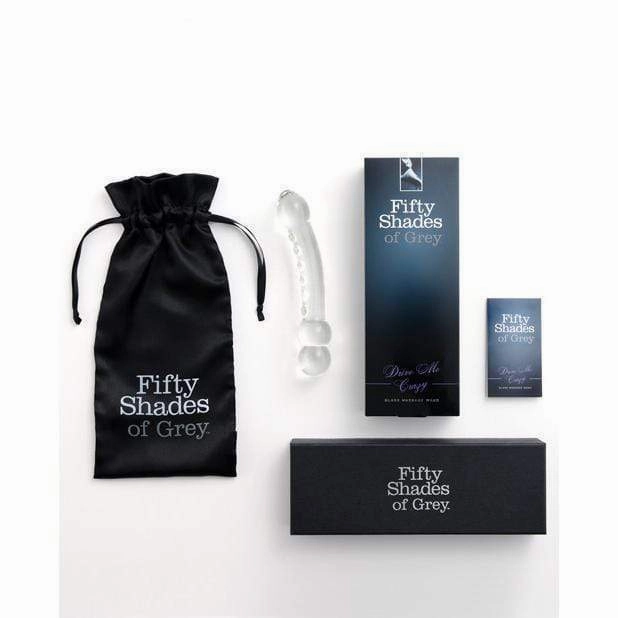 Fifty Shades of Grey - Drive Me Crazy Glass Massage Wand (Clear)