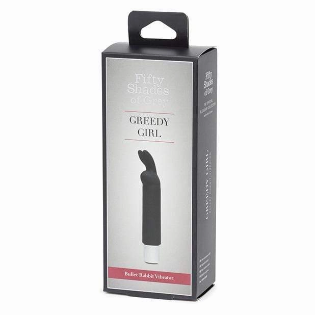 Fifty Shades of Grey - Greedy Girl Rechargeable Bullet Rabbit Vibrator (Black)