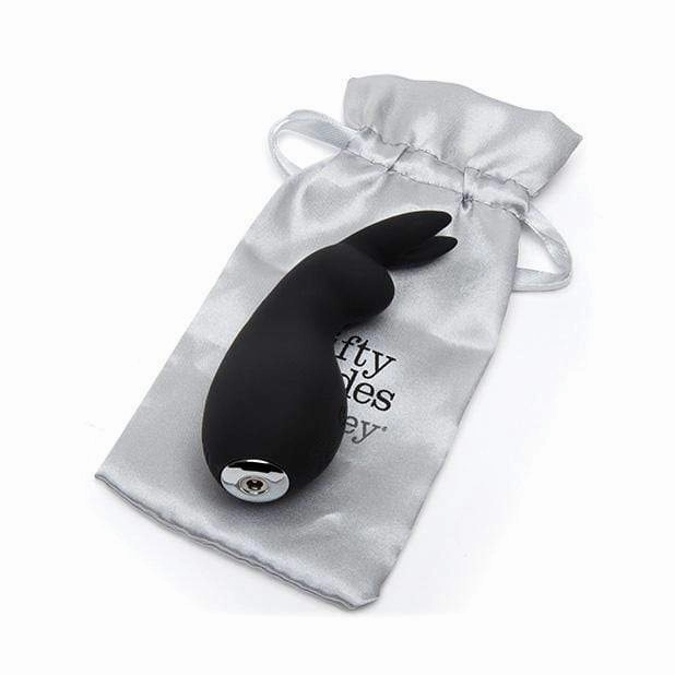 Fifty Shades of Grey - Greedy Girl Rechargeable Clitoral Rabbit Vibrator (Black)
