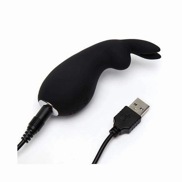 Fifty Shades of Grey - Greedy Girl Rechargeable Clitoral Rabbit Vibrator (Black)