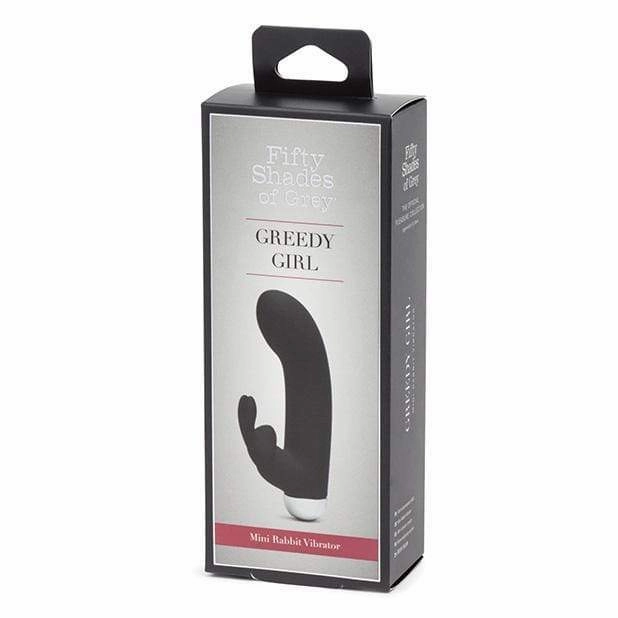 Fifty Shades of Grey - Greedy Girl Rechargeable Mini Rabbit Vibrator (Black)
