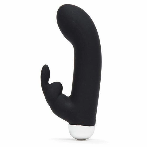 Fifty Shades of Grey - Greedy Girl Rechargeable Mini Rabbit Vibrator (Black)