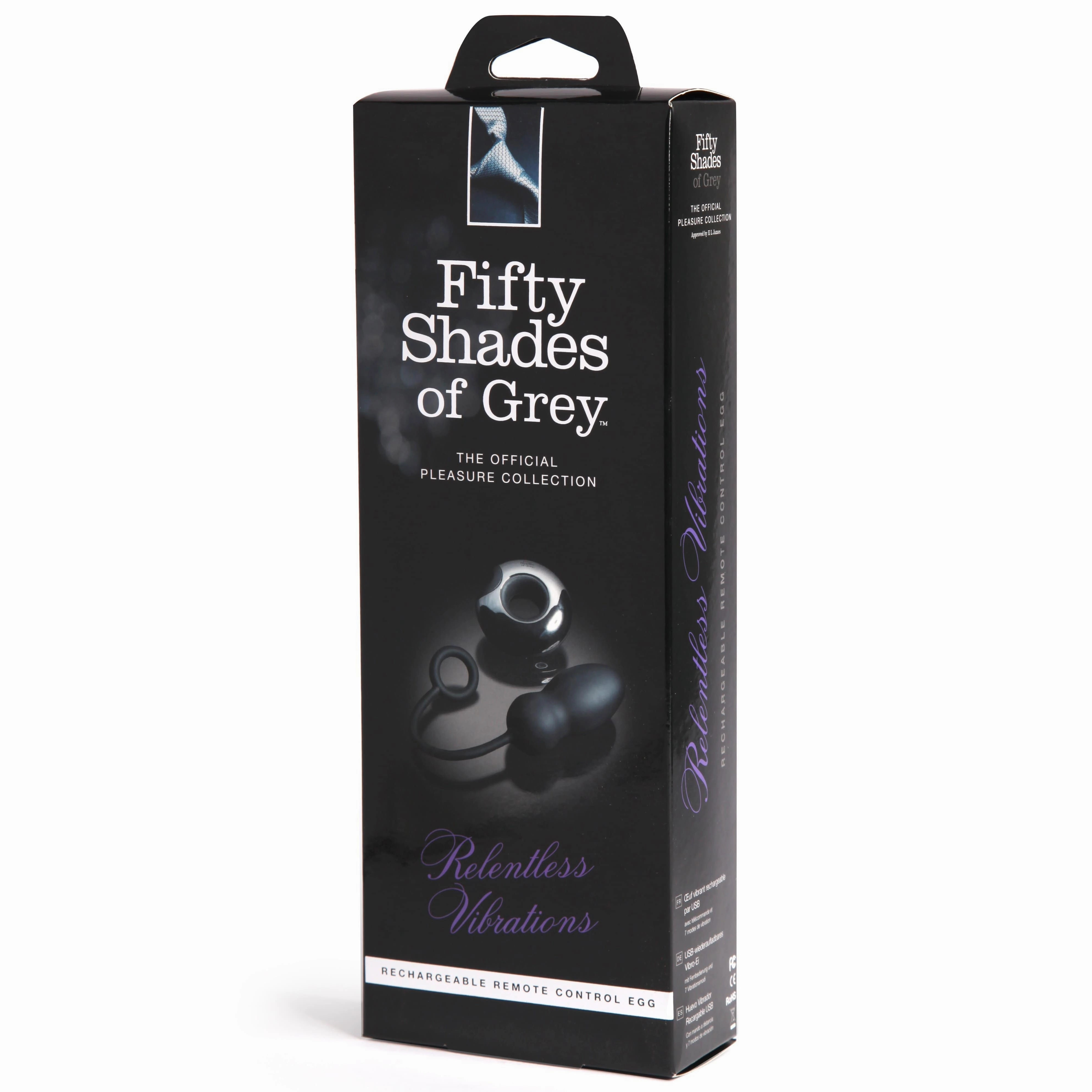 Fifty Shades Of Grey - Relentless Vibrations Remote Control Egg Vibrator