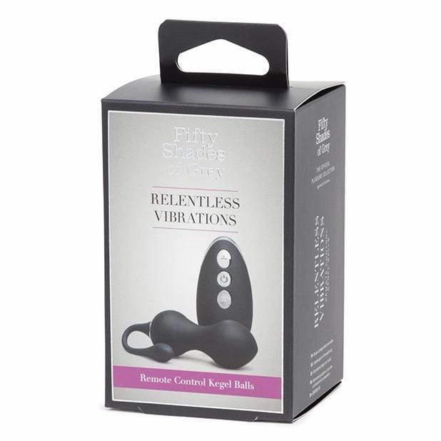 Fifty Shades of Grey - Relentless Vibrations Remote Control Kegel Balls (Black)