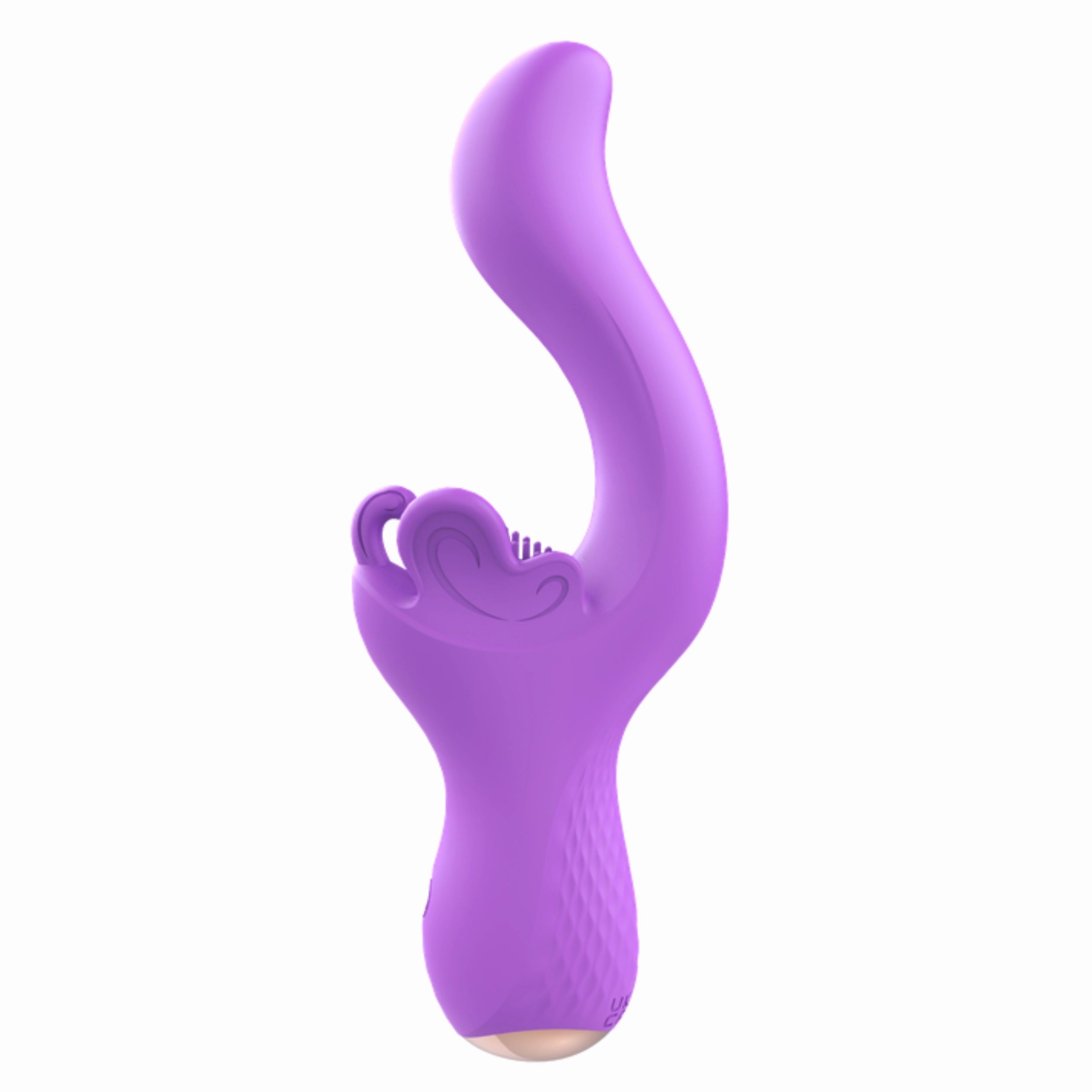 Fluttering Bliss Silicone Dual Action Butterfly Vibrator - It's Waterproof!