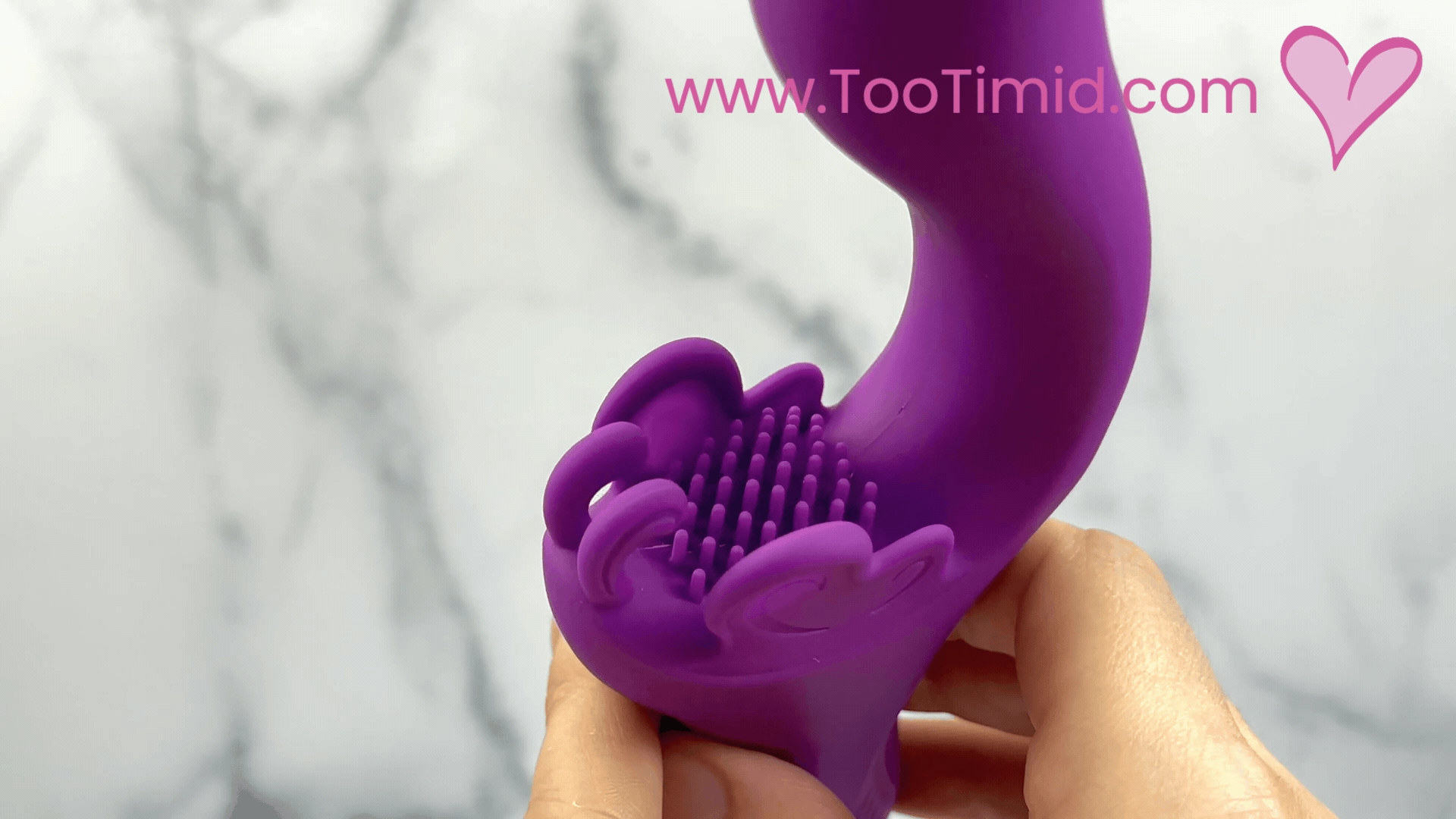 Fluttering Bliss Silicone Dual Action Butterfly Vibrator - It's Waterproof!