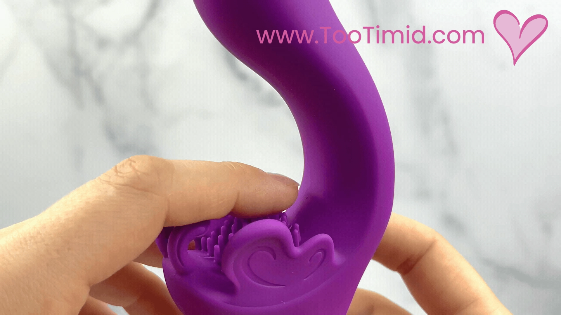 Fluttering Bliss Silicone Dual Action Butterfly Vibrator - It's Waterproof!