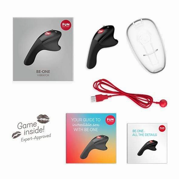 Fun Factory - Be One Rechargeable Finger Vibrator (Black)