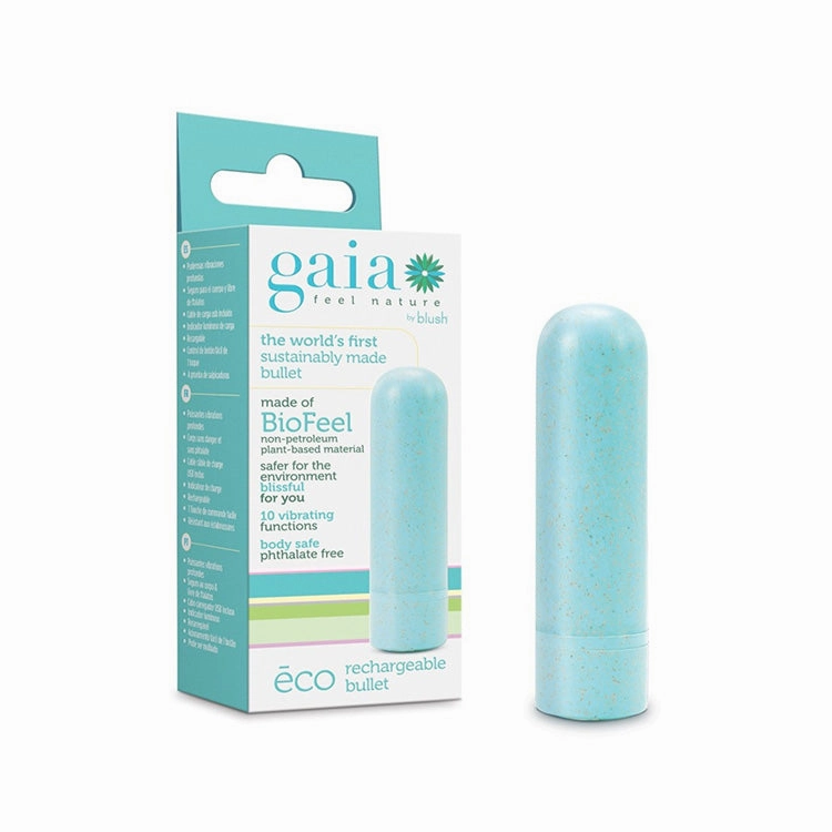 Gaia Eco Rechargeable Mini Bullet Vibrator