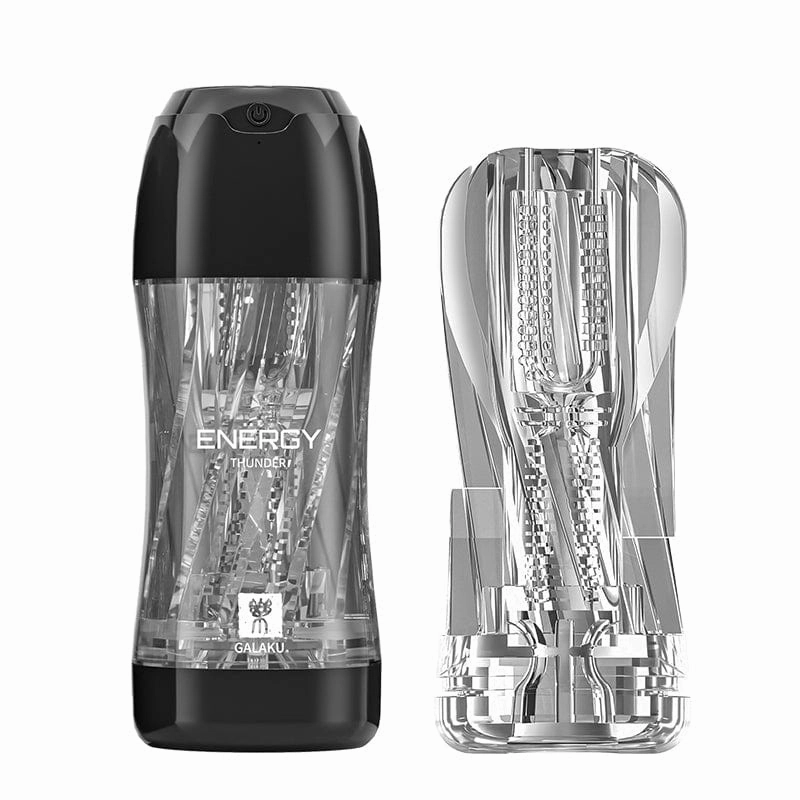 Galaku - Energy Male Vibrating Stroker Masturbation Cup