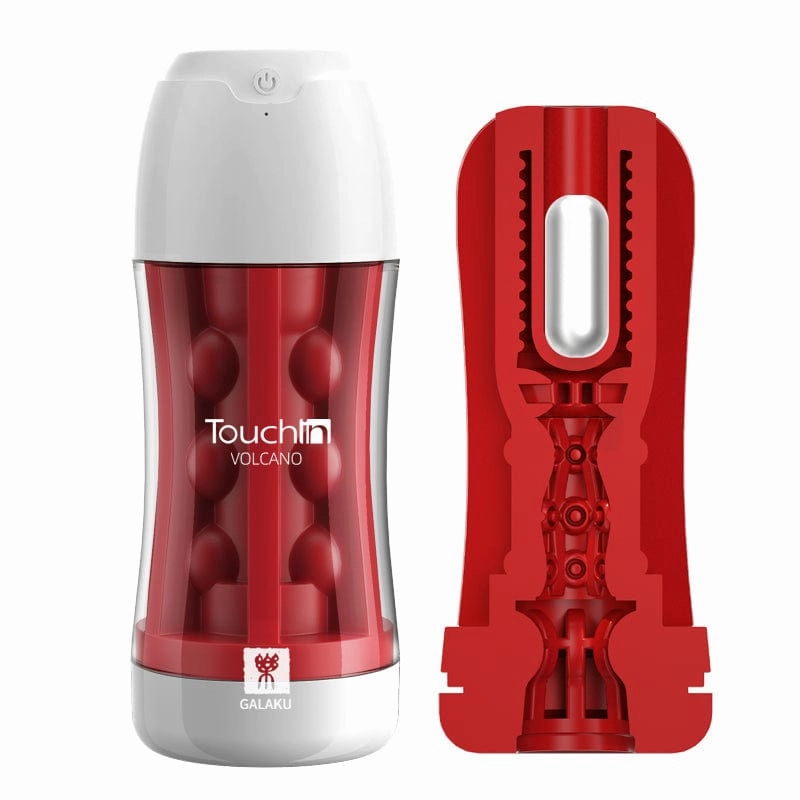 Galaku - Touch In Vibrating Masturbator Cup Stroker