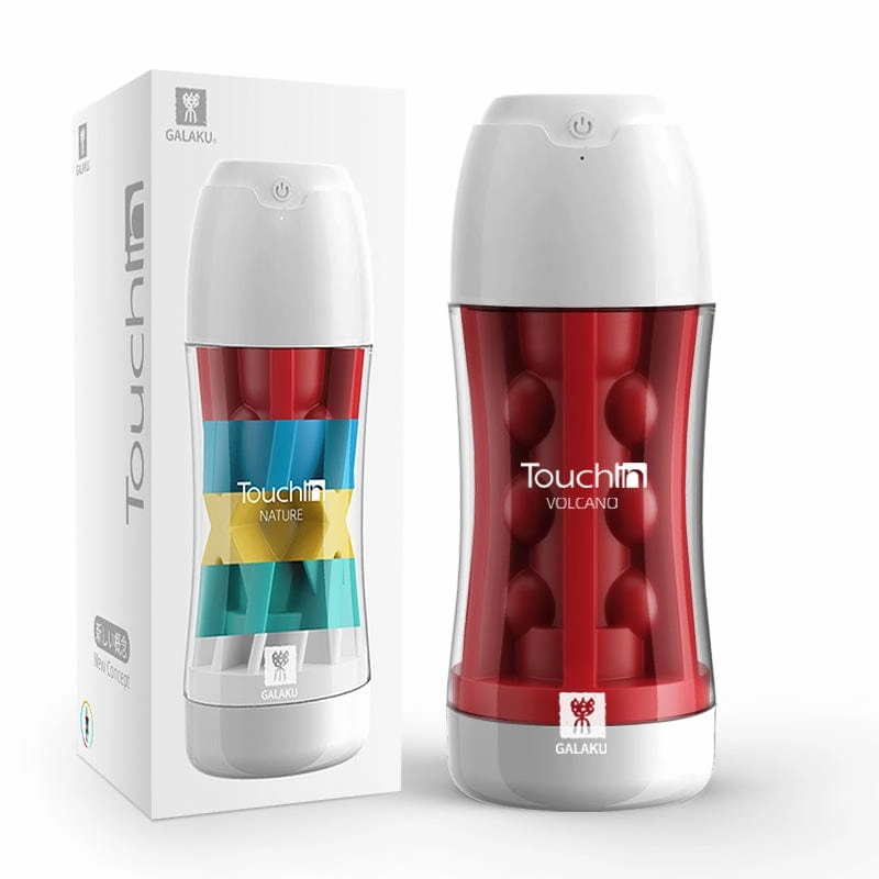 Galaku - Touch In Vibrating Masturbator Cup Stroker