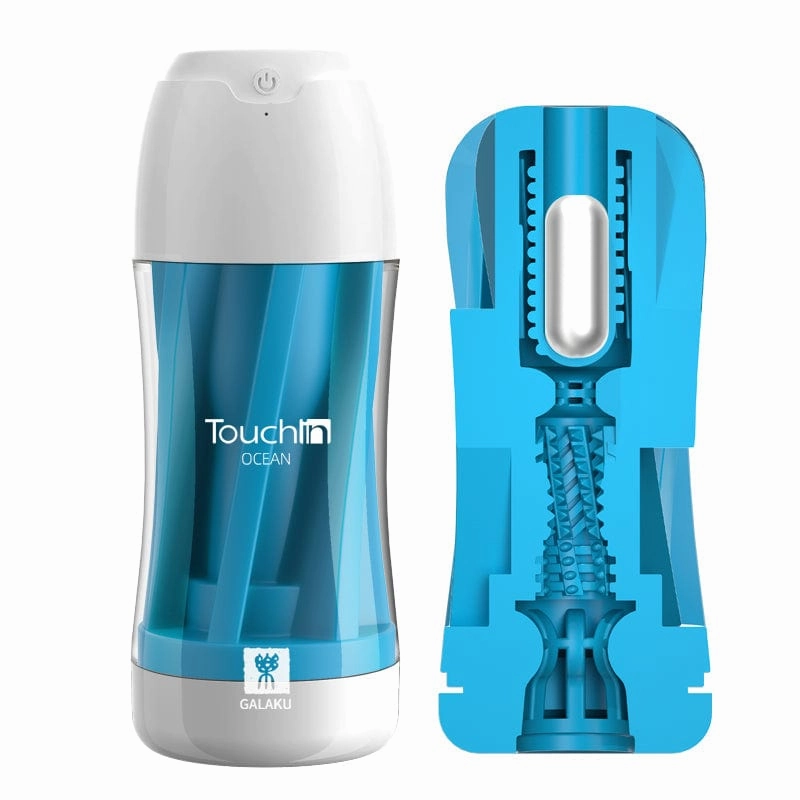 Galaku - Touch In Vibrating Masturbator Cup Stroker